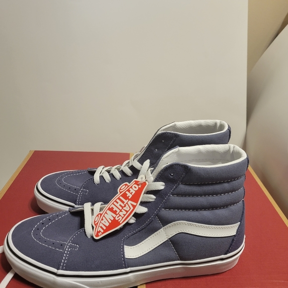 VANS SK8-HI GRISAILLE & TRUE WHITE Men's - Picture 11 of 16